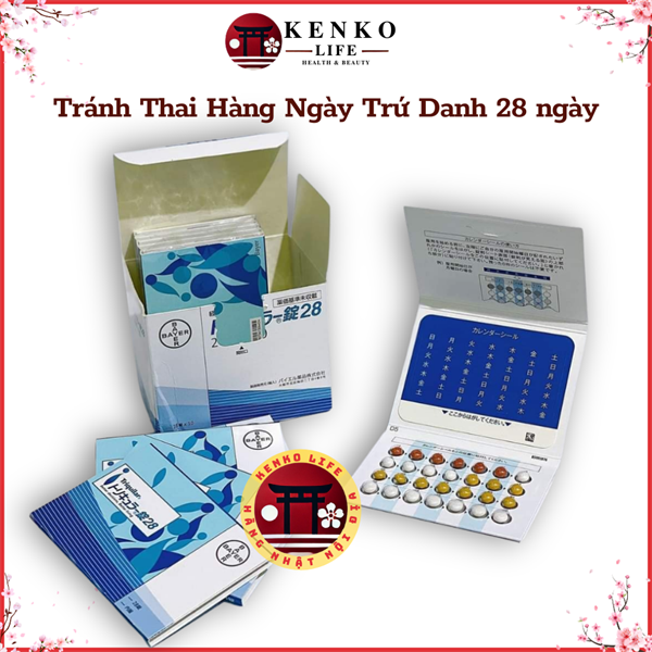 Thuốc tránh thai hàng ngày Triquilar 28v