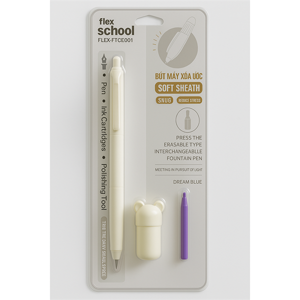 Bút máy xóa được FLEX School FLEX-FTCE001
