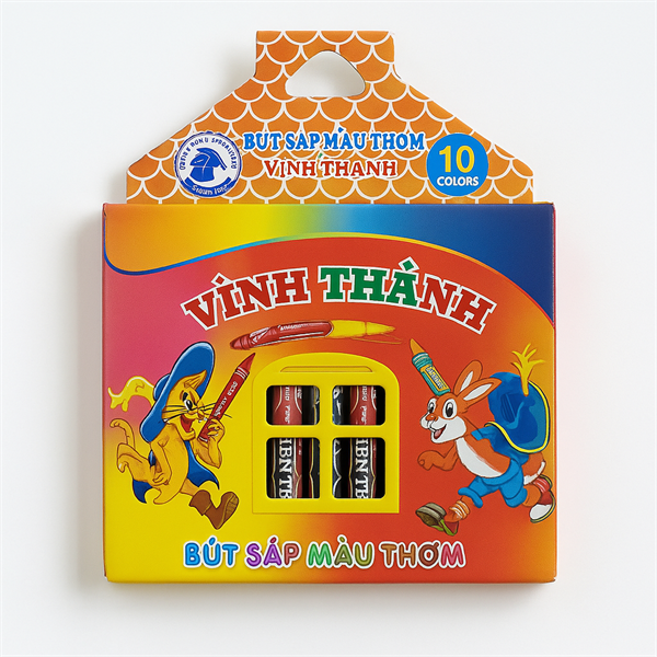 Bút Sáp 10 Màu Thơm Vĩnh Thành