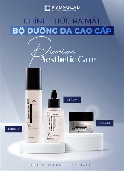 Set dưỡng da cao cấp KyungLab Ultra- light Radiance 3 món