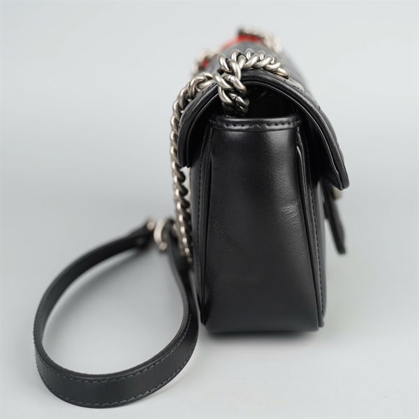 Túi GG Marmont đen (G088416520) sz21 (BMC)+