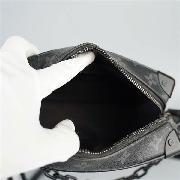 Túi LV Soft Trunk hoa đen sz18 (Manly) KG+