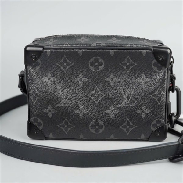 Túi LV Soft Trunk hoa đen sz18 (Manly) KG+