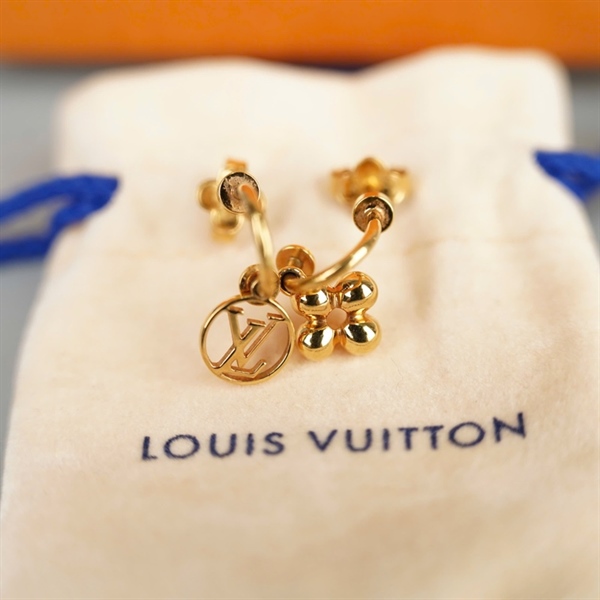 Bông tai LV vàng +