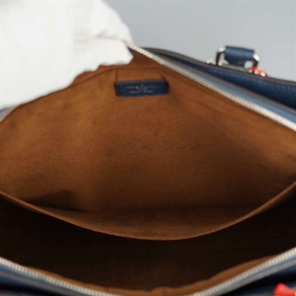 Túi LV cặp táp xanh đậm sz37 (Manly) KG+