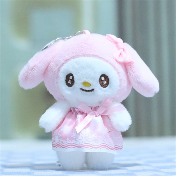 Móc Khoá, Móc Treo Balo Gấu Bông My Melody 12cm