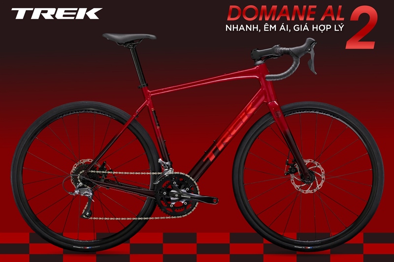TREK DOMANE AL 2, RED, 49 [24]