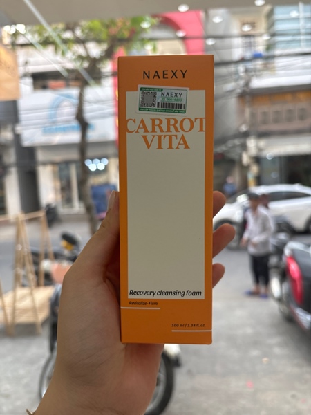 Sữa Rửa Mặt Naexy Carrot Vita 100ml