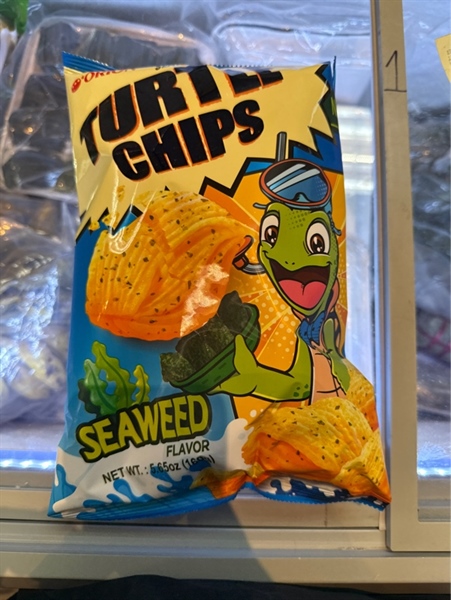 Bánh Turtle Chips Seaweed