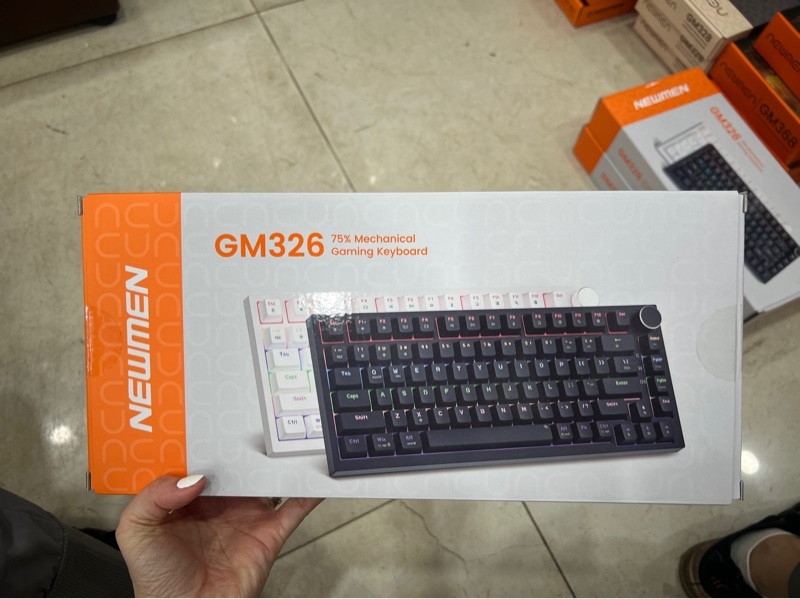 Bàn phím Bán cơ, chống nước NEWMEN GM326 (BH:12M) -VAT