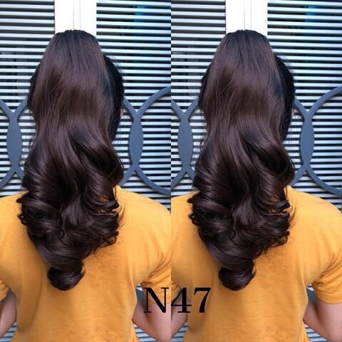 Ngoạm 35cm xoăn cao