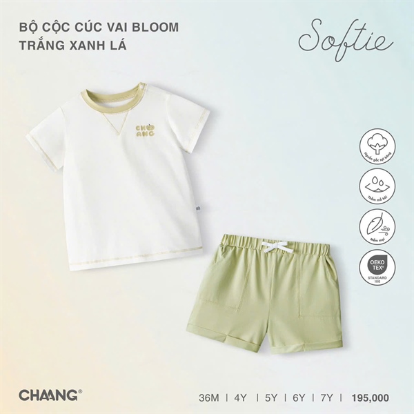 Chaang Bộ ngắn CV Bloom - x.lá