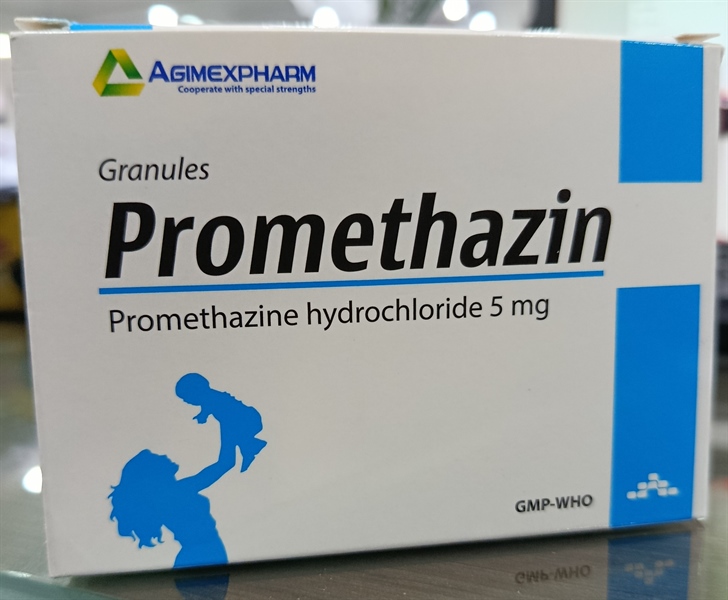Promethazin (Promethazine hydro 5mg) (Hộp 30 gói x 1,6g) - Agimexpharm