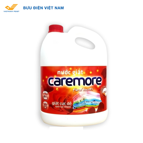Nước giặt đậm đặc Caremore 3,8 Kg (4Can/Thùng) (New)