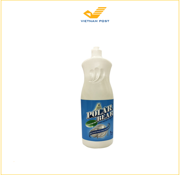Nước rửa chén đậm đặc Polar Bear 1Kg (12Chai/Thùng)