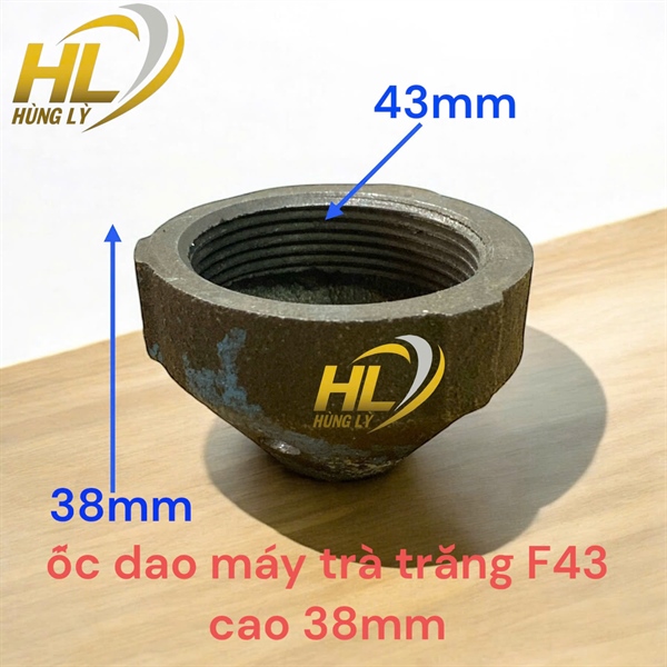 Ốc dao máy trà trắng F43 cao 38mm vinatota 850