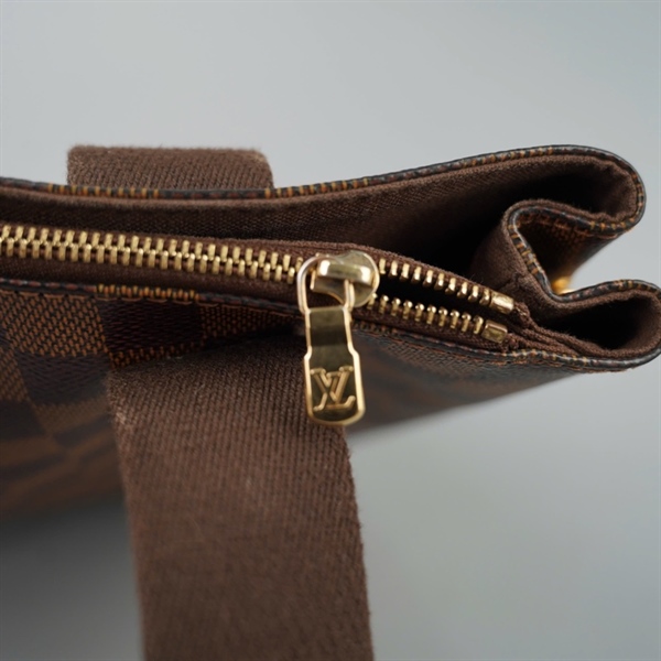 Túi LV Tote ô vuông nâu sz34 +