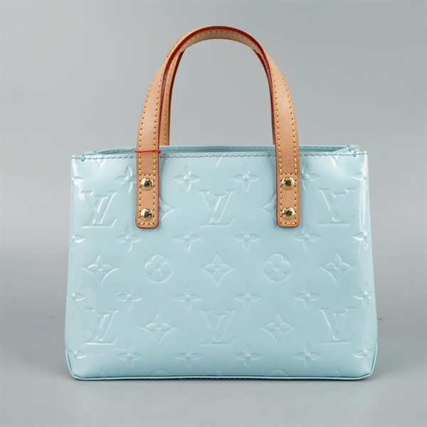 Túi LV Handle hoa xanh kèm charm sz21 (HC)+