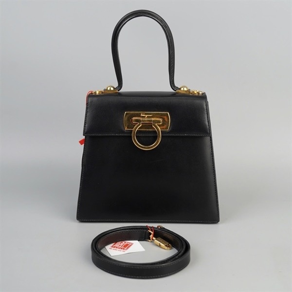 Túi Salvatore handle đen sz20 (BQ) KG+