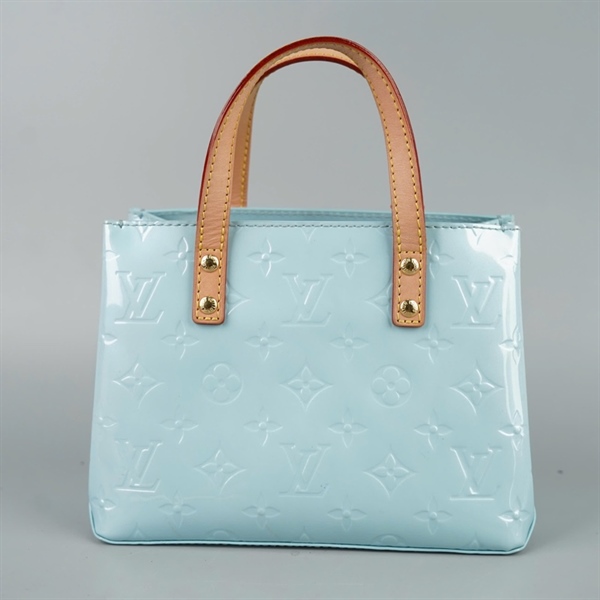 Túi LV Handle hoa xanh kèm charm sz21 (HC)+