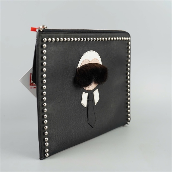 Túi Fendi Clutch đen sz29 (A-T) KG+