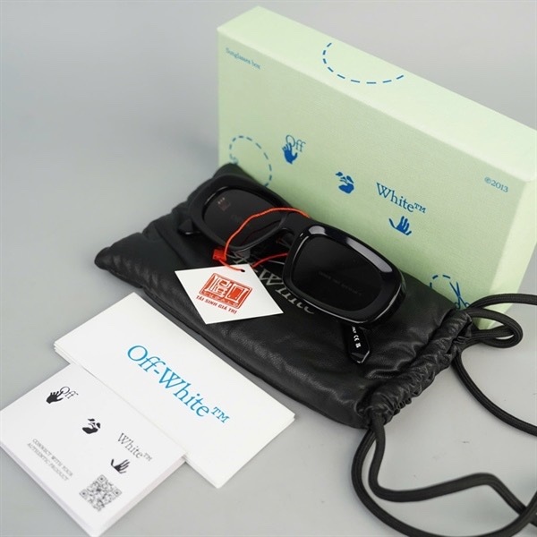 Kính Off White đen OERI078 1007 (54-19-145) KG+