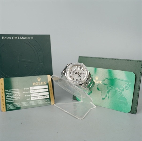 Đồng hồ Rolex bạc (G122657) sz31 kim zin (HC) KG+