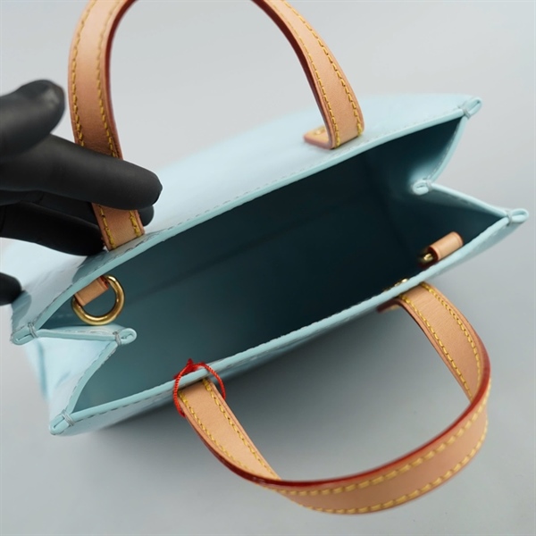 Túi LV Handle hoa xanh kèm charm sz21 (HC)+