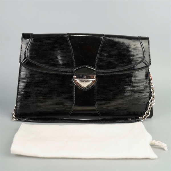 Túi LV kẹp nách đen sz31 KG+