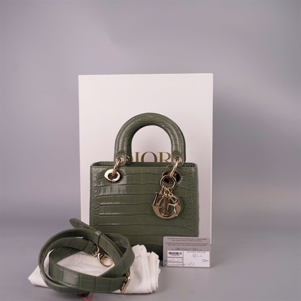 Túi Dior Lady xanh (02-MA-1201) szS (BMC) KG+