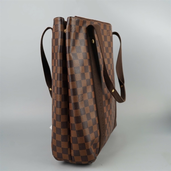 Túi LV Tote ô vuông nâu sz34 +