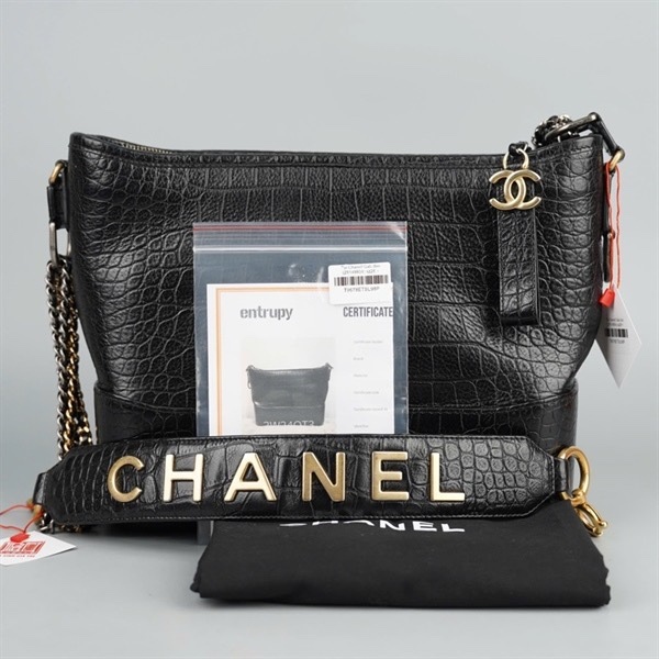 Túi Chanel Gab đen (28149804) sz26 +