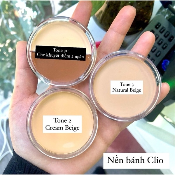 Nền bánh Clio kamaflage foundation 03