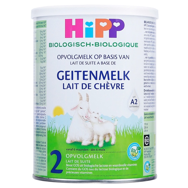 Sữa Hipp Geitenmelk dê 6M+ Số 2 400g