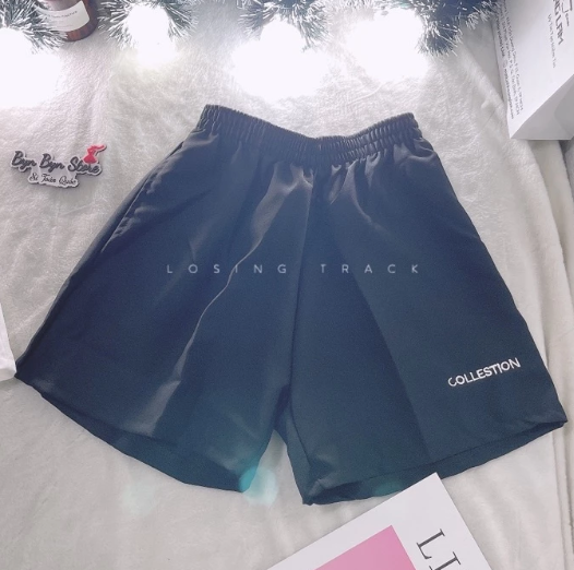 Quần short nữ chất đũi collestion