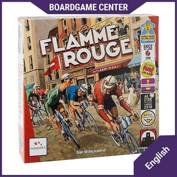 Flamme Rouge (2016) Give orders to your peloton and avoid exhaustion in this card-pedaled Tour de Force.