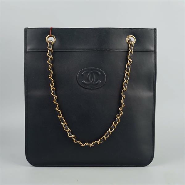 Túi Chanel Tote đen sz28 KG+