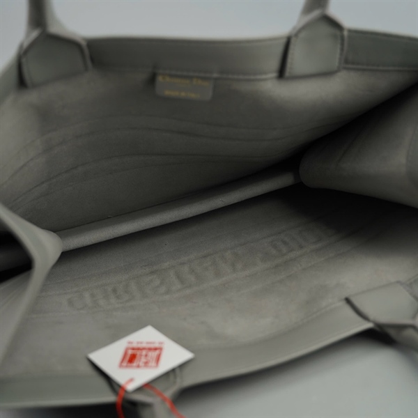 Túi Dior Tote xám (62-MA-1221) sz36 KG+