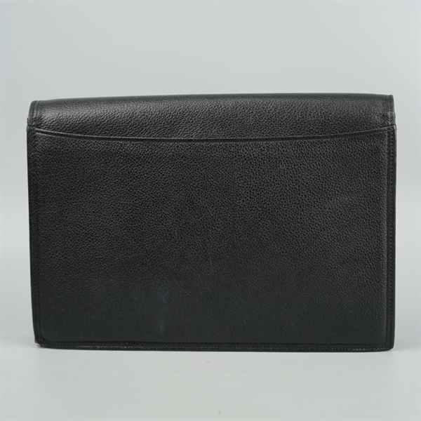 Túi YSL Clutch đen sz27 KG+