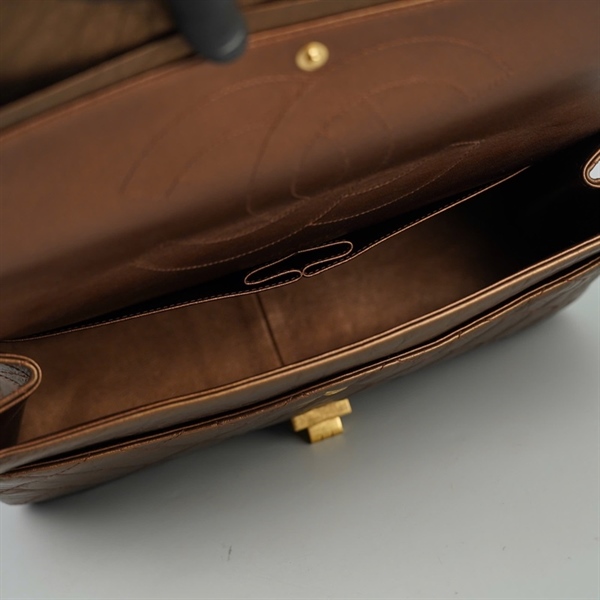 Túi Chanel Classic nâu (19978684) sz32 KG+