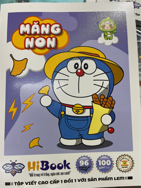 Tập HiBook 96 trang ( định lượng 100 )