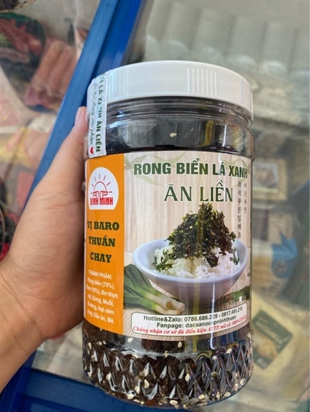 Rong biển lá xanh ăn liền vị baro Thuần Chay 60g
