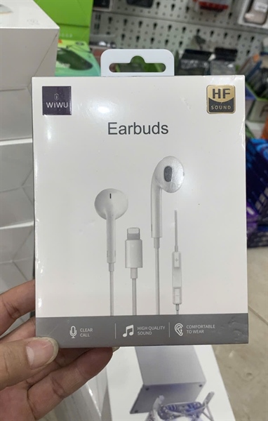 Tai nghe nhét tai WIWU chân lighting EARBUDS 302/ EB 319