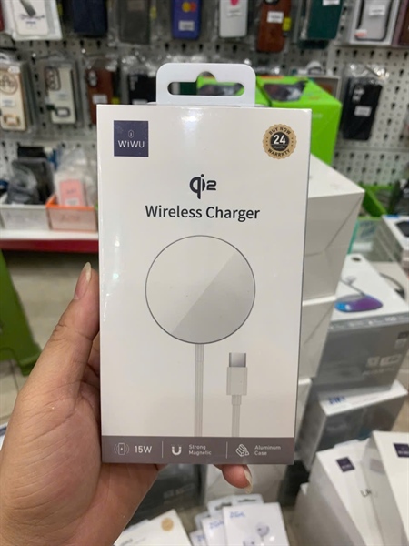 Đế sạc không dây WIWU 15W Q12 W029