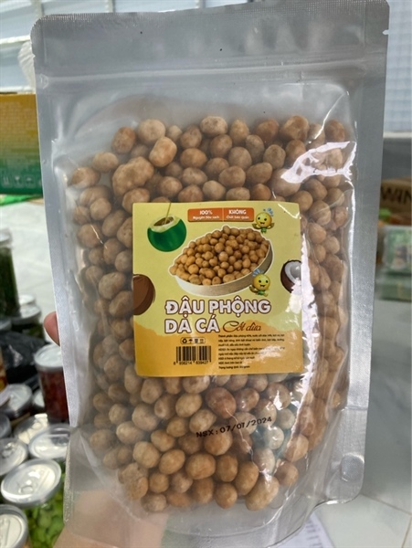 Đậu phộng da cá cốt dừa 500g