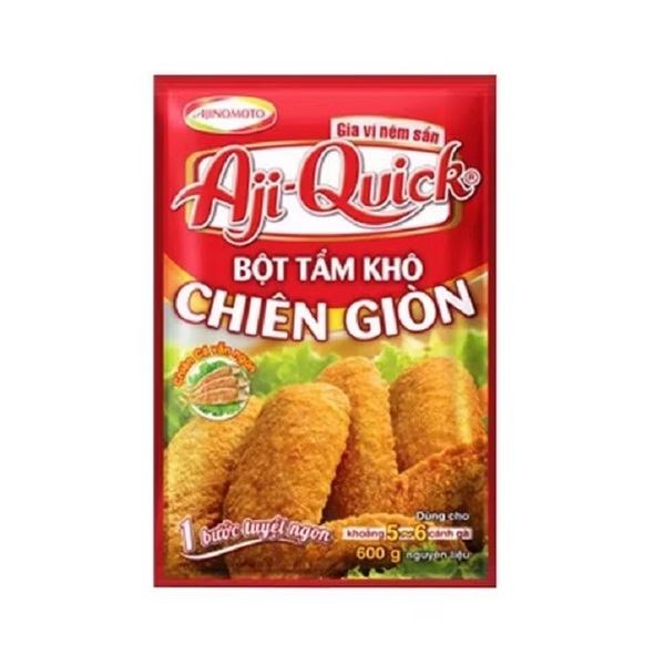 Bột tẩm khô chiên giòn Ajiquick