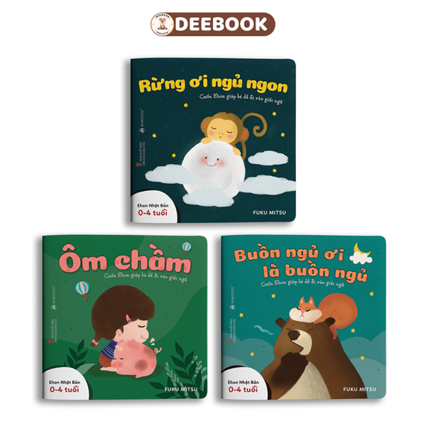 Bộ 3 cuốn buồn ngủ ơi là buồn ngủ