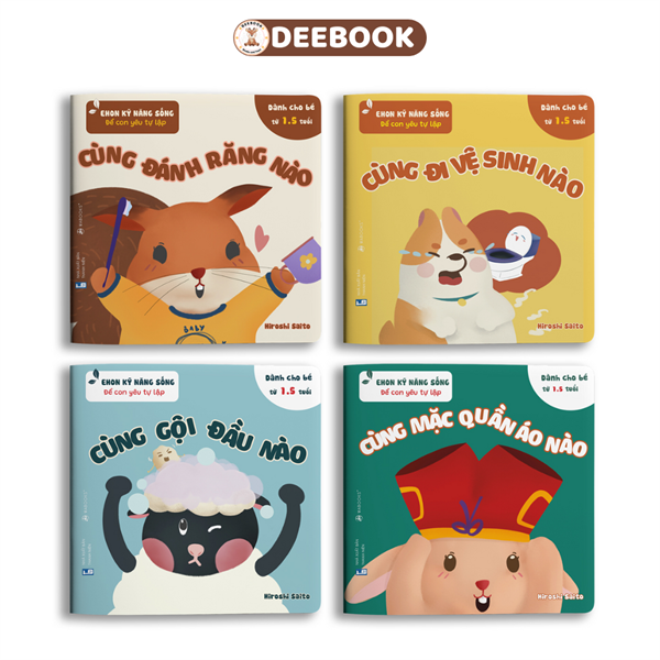 Bộ 4 cuốn kỹ năng sống