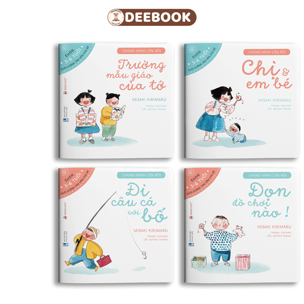 Bộ 4 cuốn chúng mình lớn rồi