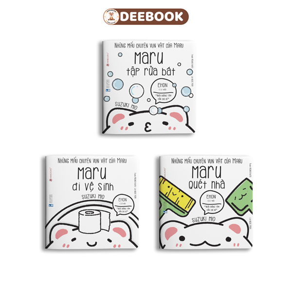 Bộ 3 cuốn những câu chuyện vụn vặt của Maru - Phần 1